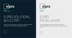 Desktop Screenshot of elpro.no