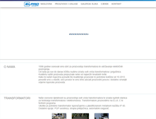 Tablet Screenshot of elpro.hr